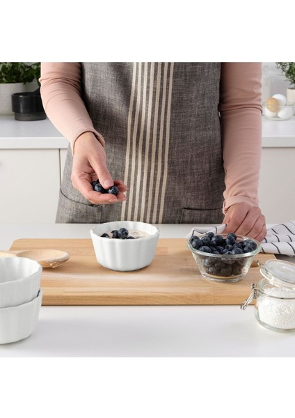 Tart Vardagen Kırık Beyaz 11 cm Sufle Kabı Beyaz 1 Stoneware modelleri