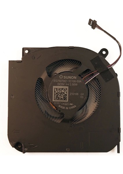 Monster Tulpar T7 V21.8.2 Notebook Cpu Fan fiyatları