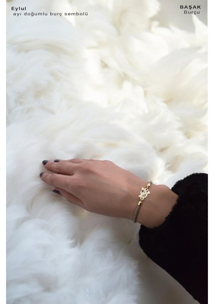 14 Ayar Altın Plakalı Özel Kuş Figürlü, Kahverengi Örgülü Detayıyla Burçlar Sembollü Bileklik, Muazzam Enerjisiyle Gençlere Etkileyici Bir Hediye! fiyatları