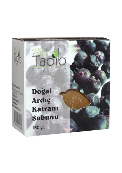 Mytabib Doğal Ardıç Katranı Sabunu (Kaşıntılı, Yağlı Deriler Için) 150 gr