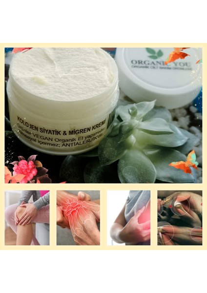 Organıcyou Siyatik,romatizma,migren Rahatlatıcı Krem 50ML