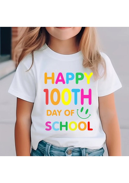 100 Gün Etkinlik Okul Tişörtü