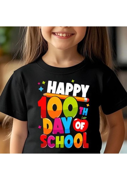 100 Gün Etkinlik Okul Tişörtü