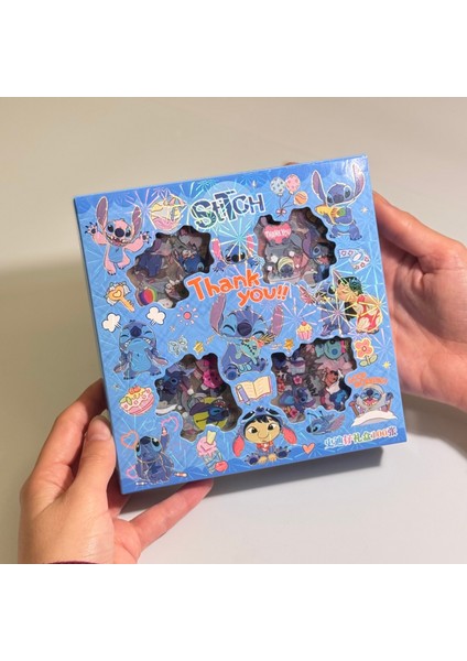 Sevimli Stitch Sticker Seti - 402 Adet - Ajanda, Günlük, Scrapbook, Bullet Journal Çıkartma