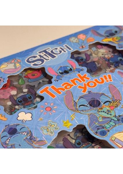Sevimli Stitch Sticker Seti - 402 Adet - Ajanda, Günlük, Scrapbook, Bullet Journal Çıkartma