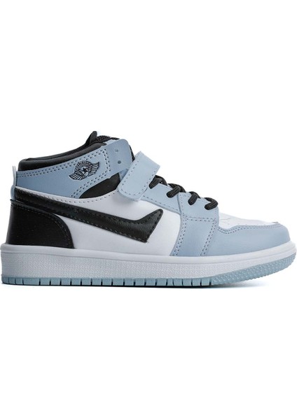 Beyaz Mavi Çocuk Sneaker 7169