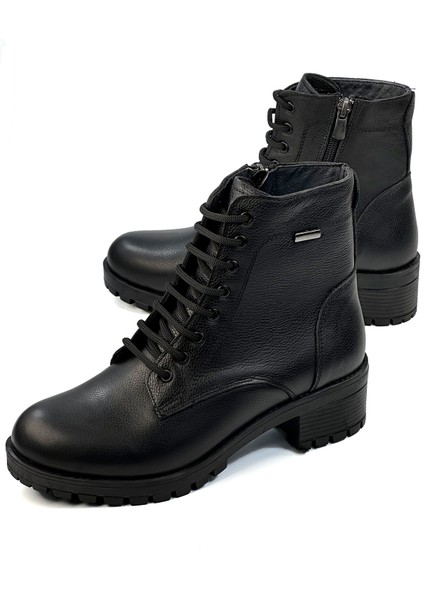Siyah Kadın Deri Bot MYM0005 fiyatları