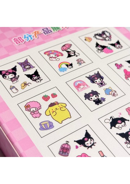 400 Adet Sanrio Kawaii Karakterleri Sticker Seti - Bullet Journal, Ajanda, Günlük, Scrapbook Çıkartma
