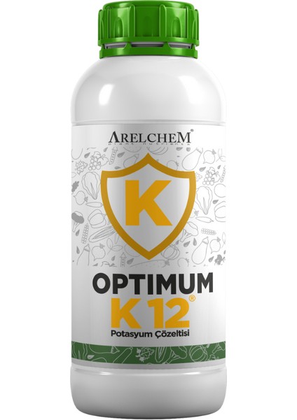 Arel Chem Optımum K12 (Potasyum Çözeltisi Bitki Öz Savunma Artırıcı) 1 Lt'lik Ambalajda