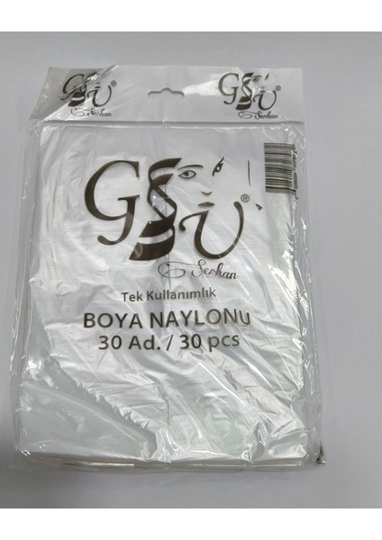Saç Boya Naylonu 30 Adet