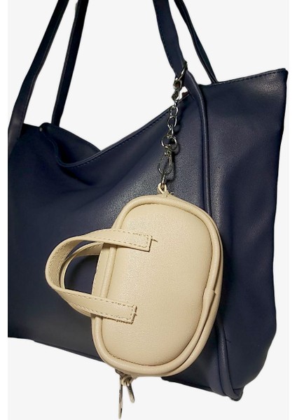 Bej Mini Boy Çanta Aksesuarı fırsatları