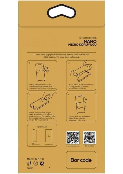 General Mobile 21 Pro Nano Micro Temperli Ekran Koruyucu modelleri