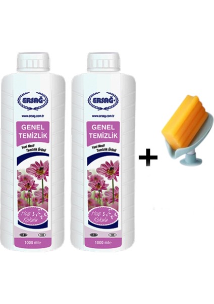 Genel Temizlik (2 Adet) 1000 ml + ( Sabunluk Hediye'li ) 105-45