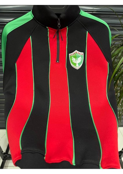 Oversıze 3 Iplik Şardonlu Fermuarlı Kaliteli Sweat Amed Spor indirimleri