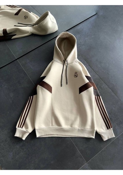 Özel Tasarım Madrid Kapüşonlu Sweatshırt Çok Kaliteli fiyatları