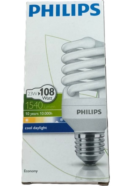 23 Watt Spiral Tasarruflu Ampul - Beyaz Işık