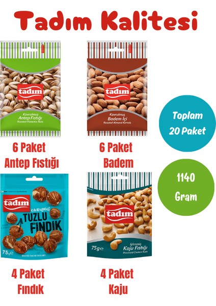 Gurme Karışık 20’li Koli (Özel Seçki!) -Tadım Kalitesi fiyatları