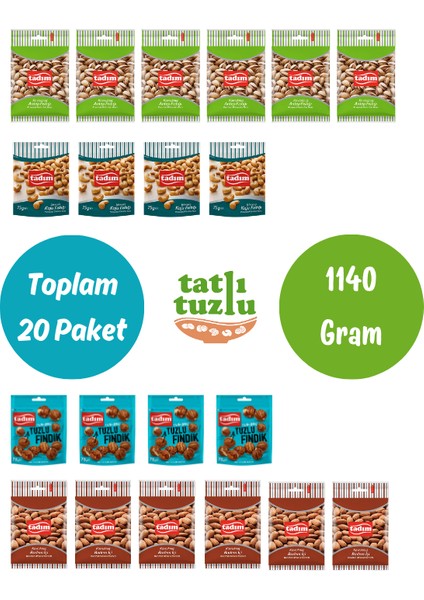 Gurme Karışık 20’li Koli (Özel Seçki!) -Tadım Kalitesi fırsatları