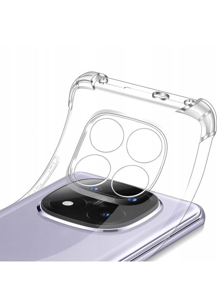 Xiaomi Redmi Note 14 Pro 5g Kapak Kamera Korumalı Airbag Antishock Köşe Korumalı Şeffaf Silikon Kılıf fiyatları