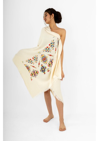 Anitta Taş Baskı Desenli Peştemal/havlu modelleri