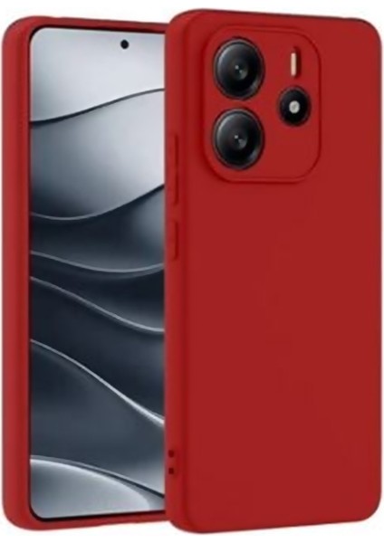 Xiaomi Redmi Note 14 Kılıf Biye Silikon + Ekran Koruyucu