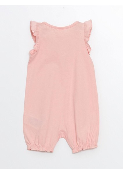 Lcw Baby Fırfırlı Kız Bebek Çıtçıtlı Tulum 2'li Takım fırsatları