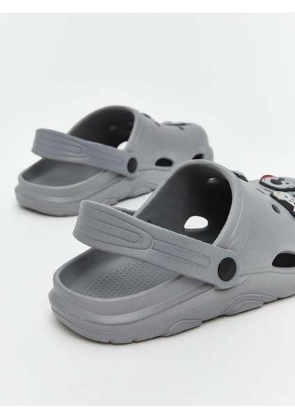 Lcw Steps Patch Baskılı Erkek Plaj Sandaleti
