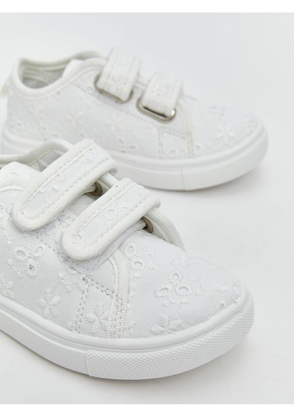 Lcw Steps Cırt Cırtlı Kız Bebek Spor Ayakkabı modelleri