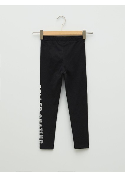 Beli Lastikli Baskılı Pamuklu Kız Çocuk Uzun Tayt fiyatları