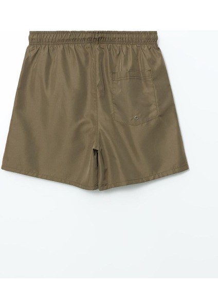 Lcw Swımwear Kısa Boy Baskılı Erkek Deniz Şortu