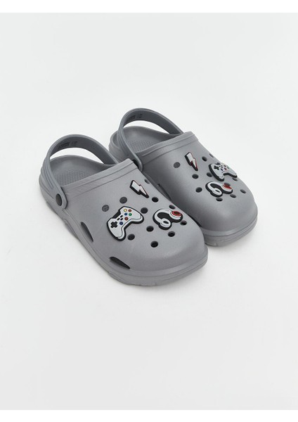 Lcw Steps Patch Baskılı Erkek Plaj Sandaleti