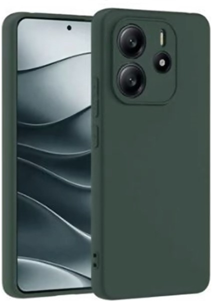Xiaomi Redmi Note 14 Kılıf Biye Silikon + Ekran Koruyucu
