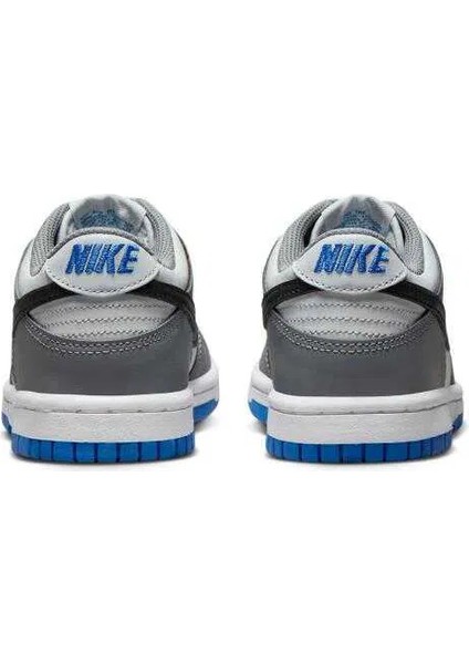 Dunk Low (Gs) Grey Leather Shoes Unisex Deri Gri Spor Ayakkabı FB9109-001 modelleri