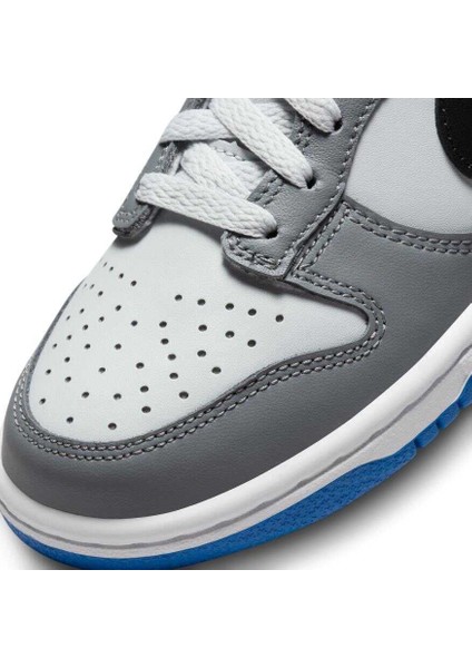 Dunk Low (Gs) Grey Leather Shoes Unisex Deri Gri Spor Ayakkabı FB9109-001 indirimleri