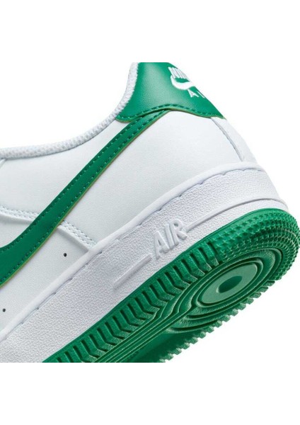 Air Force 1 SS25 (Gs) Unisex White Leather Shoes Beyaz Yeşil Deri Spor Ayakkabı FV5948-103 indirimleri