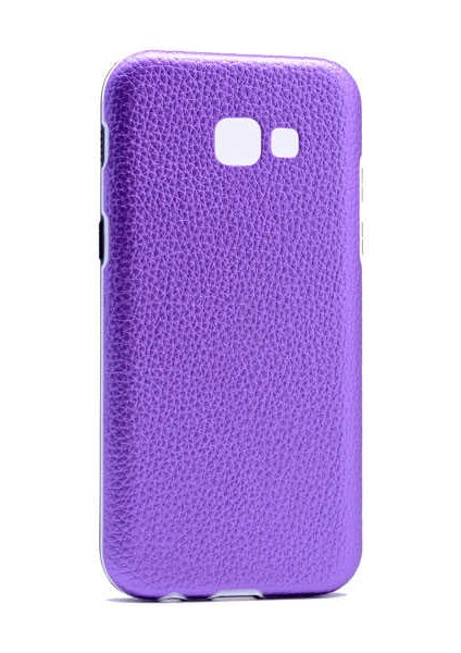 Galaxy A3 2017 Kılıf Renkli Deri Görünümlü Mistik Kapak