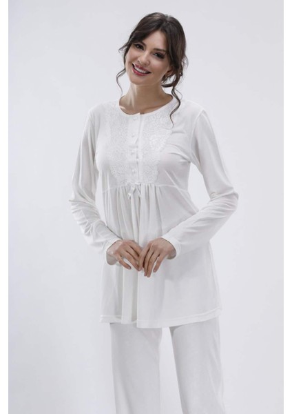 2026 Lohusa Pijama Takımı 3'lü Set