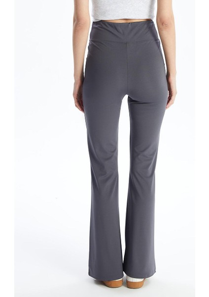 Beli Lastikli Ispanyol Paça Kadın Tayt Pantolon fırsatları