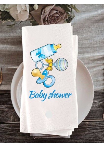 Baby Baskılı Peçete 20 Adet