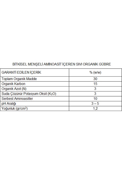 Arel Chem Maxı Amıno (Bitkisel Menşeli Aminnoasit Içeren Sıvı Organik Gübre) 1 Lt'lik Ambalajda fiyatları