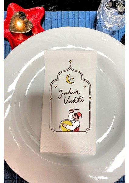 Sahur Vakti Baskılı Peçete 20 Adet