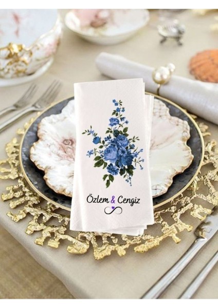 Söz ve Nişan Baskılı Sunum Peçetesi 20 Adet