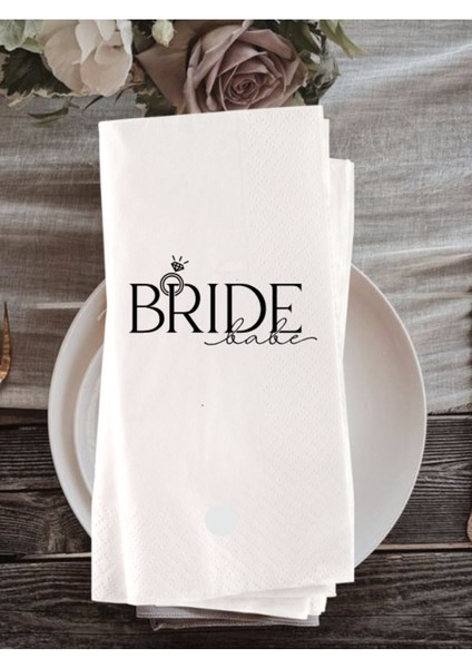 Bride Baskılı Peçete 20 Adet