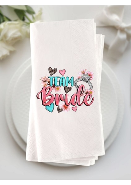 Bride Baskılı Peçete 20 Adet