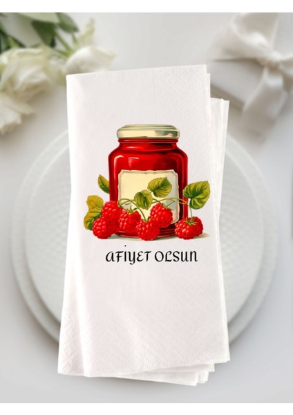 Afiyet Olsun Baskılı Peçete 20 Adet