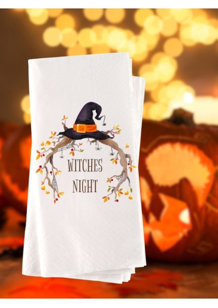 Halloween Baskılı Peçete 20 Adet