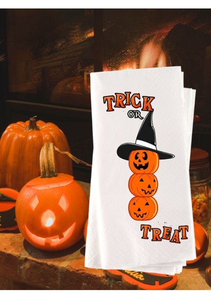 Halloween Baskılı Peçete 20 Adet