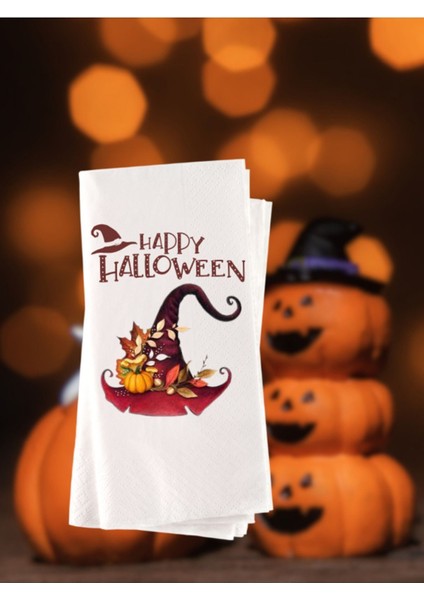 Halloween Baskılı Peçete 20 Adet