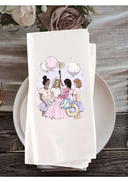 Bride Baskılı Peçete 20 Adet