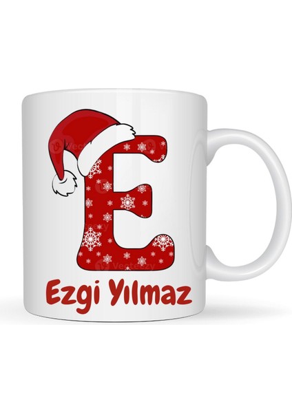 Yılbaşı Temalı Harf Baskılı Kupa 1 Adet